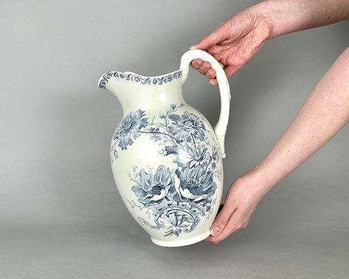 Antique Pitcher in Ceramic from Xenia, France, Early 20th Century  