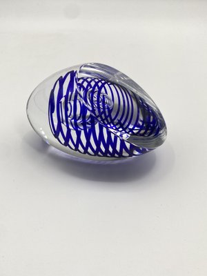 Glass Art Object / Paperweight from Studio Åhus, Sweden, 1991 for
