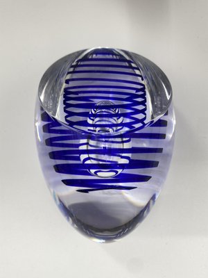 Glass Art Object / Paperweight from Studio Åhus, Sweden