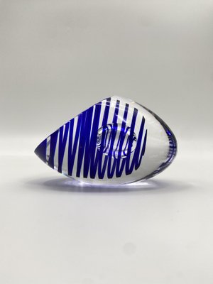 3/2まで STUDIO AHUS SWEDEN ペーパーウェイト/オブジェ② Glass Art Object / Paperweight from Studio Åhus, Sweden, 1991 for
