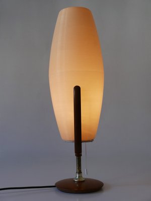 Large Mid-Century Modern Rotaflex Table Lamp by Yasha
