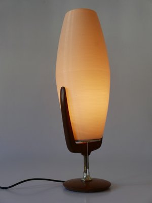 Large Mid-Century Modern Rotaflex Table Lamp by Yasha