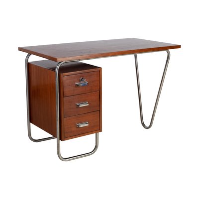 Bauhaus Tubular Steel Desk 1935