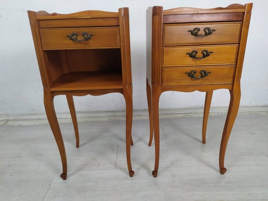 Louis XV Nightstands 1970s Set of 2