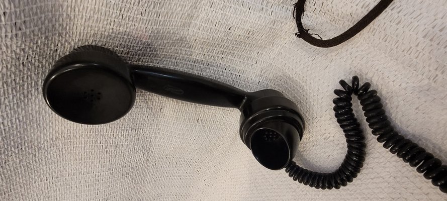 Téléphone Ericsson Ancien - Bakélite Noire PTT - Pour Pièces / Réparation