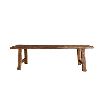 Rustic teak bench deals
