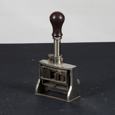 Timbro Data Rotante In Ottone Regolabile, Con Numeratore E Ruote Precise, Per Ufficio, Scuola E Scrapbooking, 7x4x4 Cm