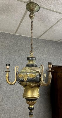Oil lamp chandelier for clearance sale
