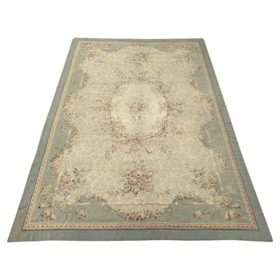 Large Antique French Aubusson Rug, 1890s for sale at Pamono