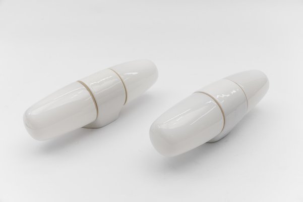 Large No. 6078 Wall Lights by Wilhelm Wagenfeld for Lindner