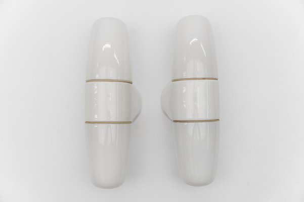 Large No. 6078 Wall Lights by Wilhelm Wagenfeld for Lindner