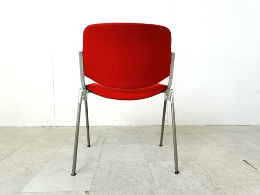 Vintage DSC 106 Side Chair by Giancarlo Piretti for Castelli