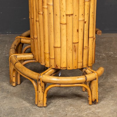 Vintage Italian Standing Bamboo Tiki Bar, 1960 for sale at Pamono