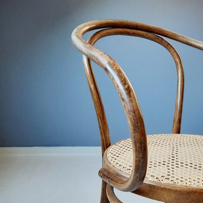 Bentwood & Rattan No. 209 Armchair from ZPM Radomsko, 1970s for