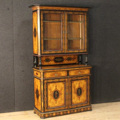Antique English Inlaid Cupboard, 1870s For Sale At Pamono Antique English Inlaid Cupboard, 1870s 1 - Antique English Inlaid Cupboard, 1870s For Sale At Pamono