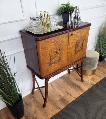 Vintage dry cheap bar cabinet