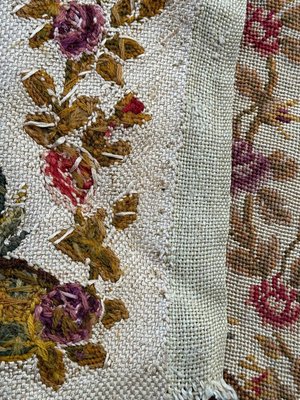 French Needlepoint Chair Cover Tapestry from Bobyrugs 1890s for sale at Pamono