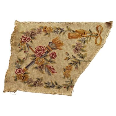 French Needlepoint Chair Cover Tapestry from Bobyrug 1890s for sale at Pamono