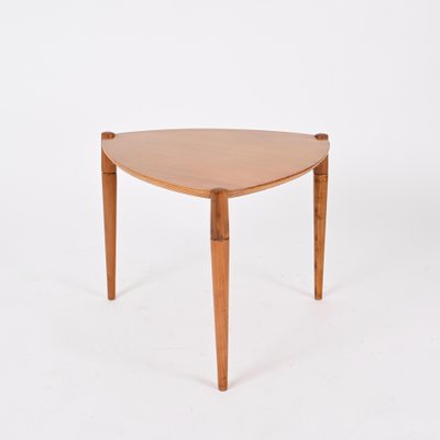 Mid century outlet triangle table