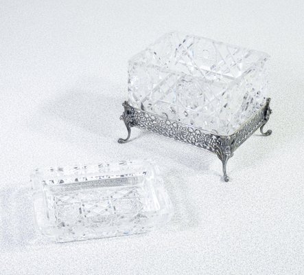 Posacenere in cristallo 19xh.4 cm - Fratelli Arienzo