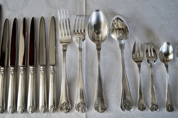 Antique silver hotsell plated cutlery