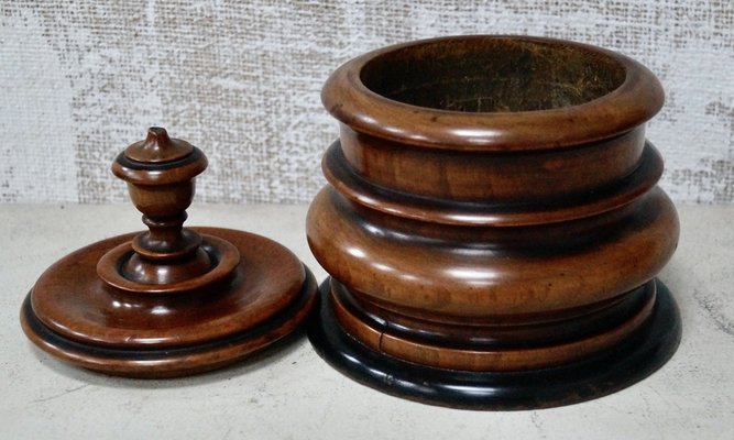 Antique Dutch Tobacco Jar, 1860 for sale at Pamono