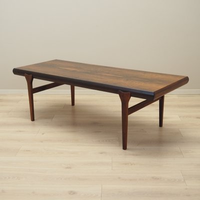 Vintage Danish Rosewood Bench by Johannes Andersen 1960s