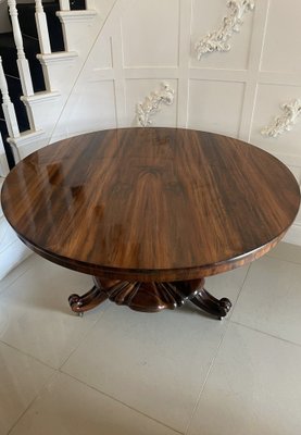 Henredon round 2024 dining table