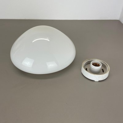 Vintage Glass Wall Light by Wilhelm Wagenfeld, 1950s for sale at