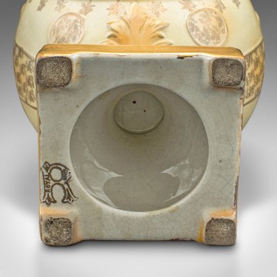 Antique English Flower Vase in Ceramic, 1920s for sale at Pamono