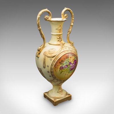 Antique English Flower Vase in Ceramic, 1920s for sale at Pamono