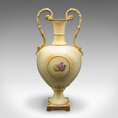 Antique English Flower Vase in Ceramic, 1920s for sale at Pamono