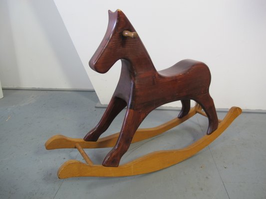 handmade wooden rocking horses for sale