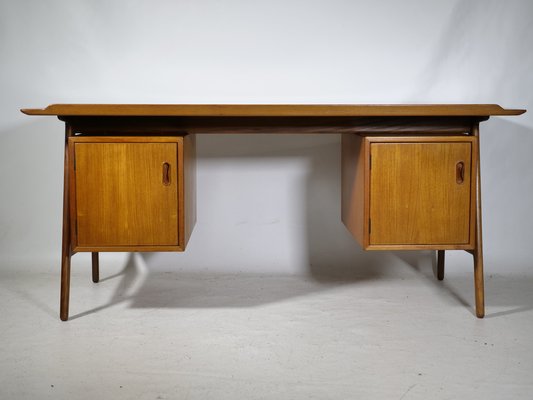 Arne vodder teak sale desk