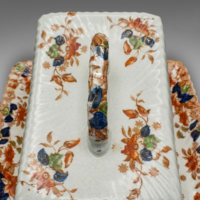Antique English Ceramic Cheese Keeper, 1890s for sale at Pamono
