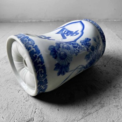 Shōwa Era Porcelain Makura Pillow Headrest, Japan, 1970s for sale
