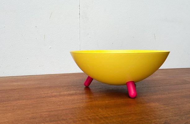 Vintage Postmodern Swedish Ps Series Tripod Bowl by Ola Wihlborg