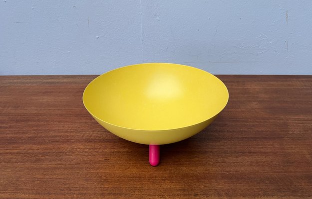 Vintage Postmodern Swedish Ps Series Tripod Bowl by Ola Wihlborg