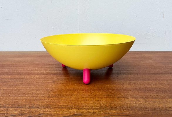 Vintage Postmodern Swedish Ps Series Tripod Bowl by Ola Wihlborg