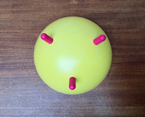 Vintage Postmodern Swedish Ps Series Tripod Bowl by Ola Wihlborg