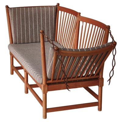 Danish Modern Spoke-Back Sofa by Børge Mogensen attributed to