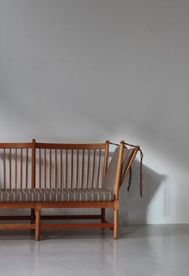 Danish Modern Spoke-Back Sofa by Børge Mogensen attributed to