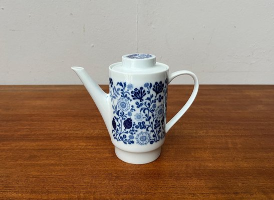 Deutsche Mid-Century Keramik Tee- oder Kaffeekanne Serie Hamburg Form 20 Decor Blumenspiel von Lieselotte Kantner für Melitta, 1960er bei Pamono kaufen