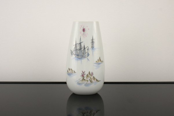 Sirena Vase by Raymond Peynet for Rosenthal Studio Line, 1970s for sale at Pamono