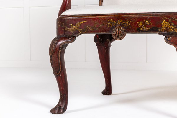 洋書 English Furniture Japanese Style Settee Sofa, England, 1930s for sale at Pamono