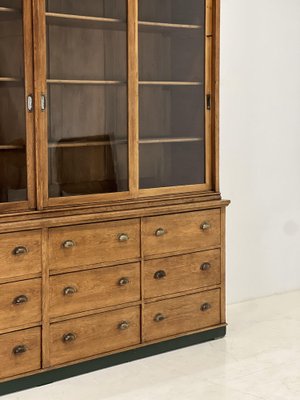 Vintage outlet library cabinet
