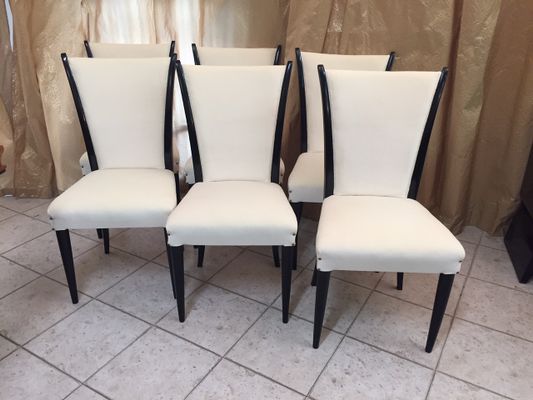 Italian Art Deco Chairs 1930s Set Of 6 For At Pamono Italian Art Deco Chairs 1930s Set Of 6 2