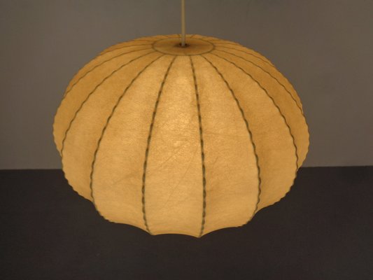 Large Cocoon Pendant Lamp by Achille Castiglioni Italy 1960s