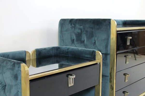 Vintage Bedside Tables, 1970s, Set of 3 for sale at Pamono