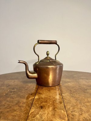 Antique George III Copper Kettle, 1800s for sale at Pamono
